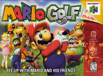 Mario Golf (USA) box cover front